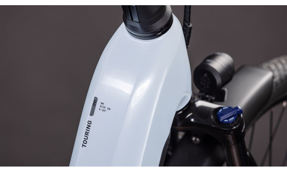 Elektrinis dviratis Cube Touring Hybrid ONE 600 Easy Entry glacier'n'reflex 2026 - 5
