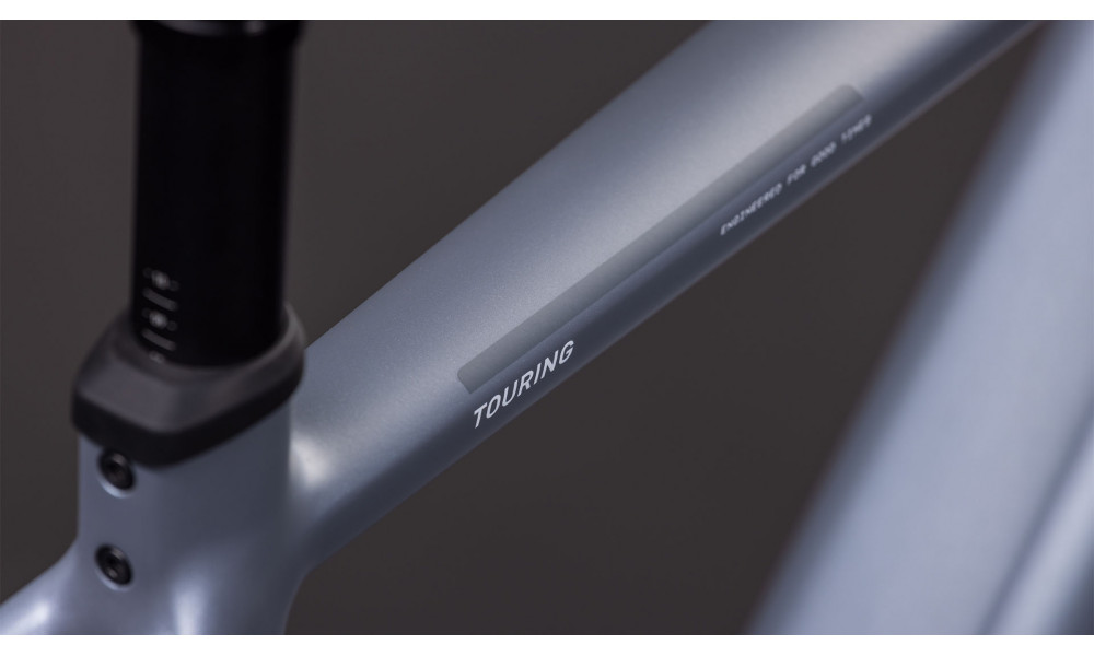 Elektrinis dviratis Cube Touring Hybrid Pro 800 pearlgrey'n'grey 2026 - 5