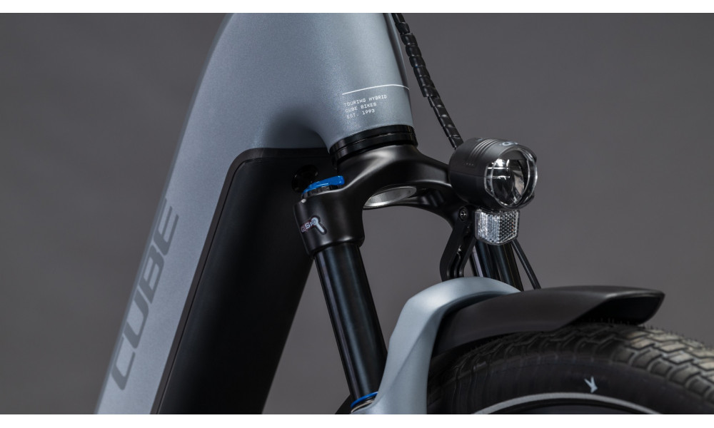 Elektrinis dviratis Cube Touring Hybrid Pro 800 Easy Entry pearlgrey'n'grey 2026 - 2