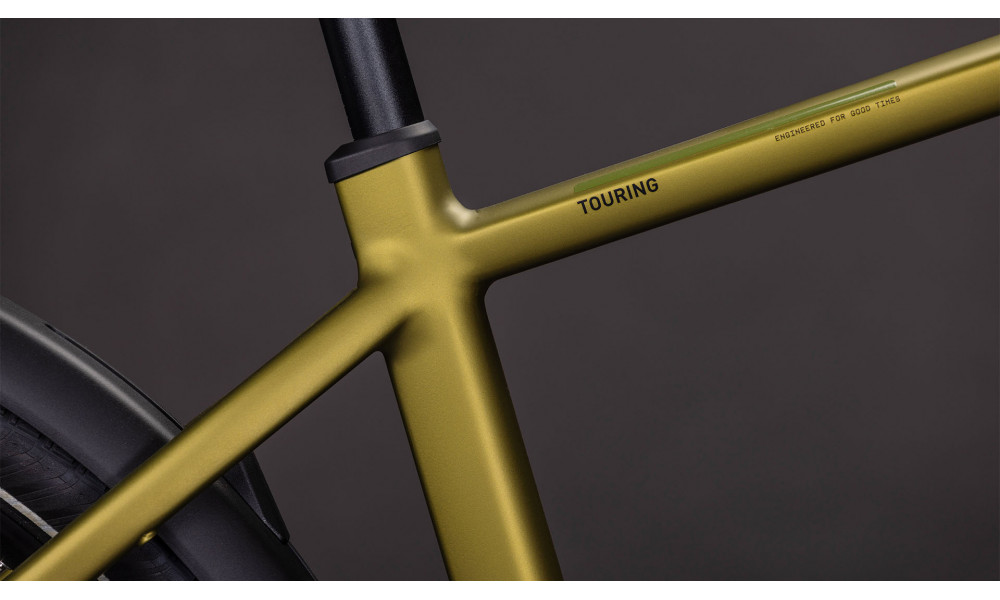 Elektrinis dviratis Cube Touring Hybrid Pro 800 goldenlime'n'black 2026 - 3
