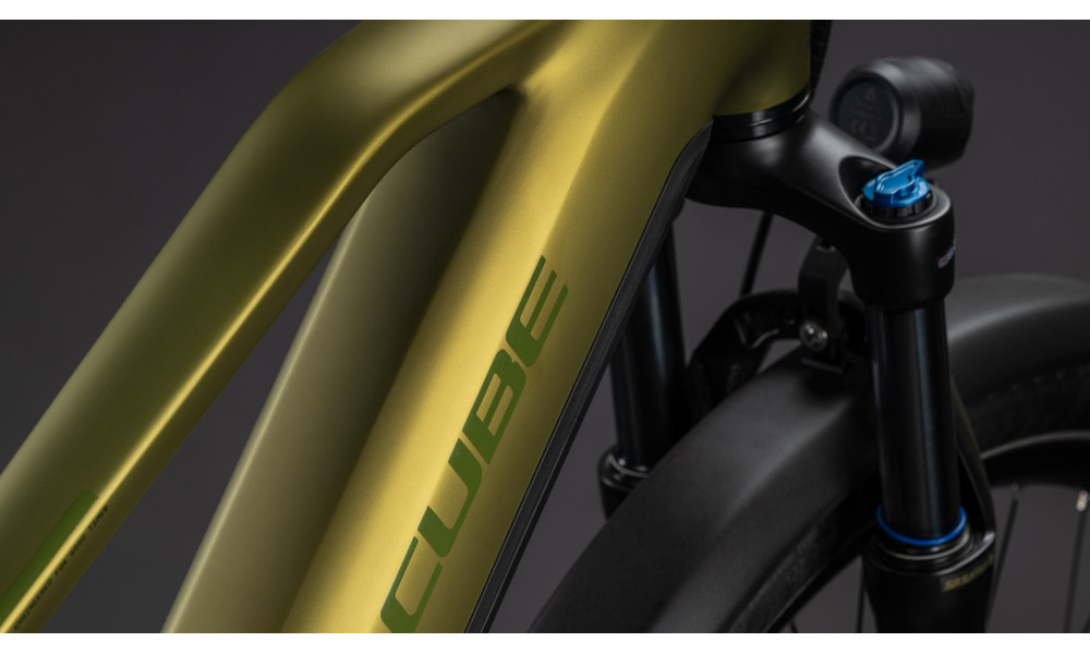 Elektrinis dviratis Cube Touring Hybrid Pro 800 Trapeze goldenlime'n'black 2026 - 6