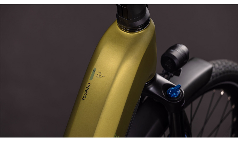 Elektrinis dviratis Cube Touring Hybrid Pro 800 Easy Entry goldenlime'n'black 2026 - 5