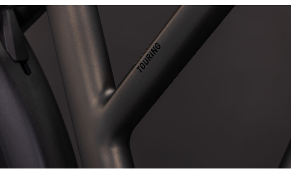 Elektrinis dviratis Cube Touring Hybrid Comfort SLX 800 Trapeze charcoal'n'chrome 2026 - 3
