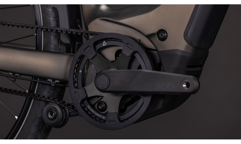 Elektrinis dviratis Cube Touring Hybrid Comfort SLX 800 Easy Entry charcoal'n'chrome 2026 - 3