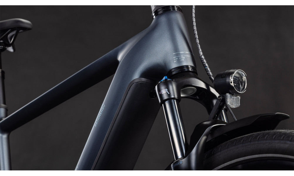 Elektrinis dviratis Cube Kathmandu Hybrid ONE 800 metallicgrey'n'grey 2026 - 2