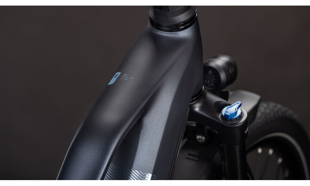 Elektrinis dviratis Cube Kathmandu Hybrid ONE 800 Trapeze metallicgrey'n'grey 2026 - 5