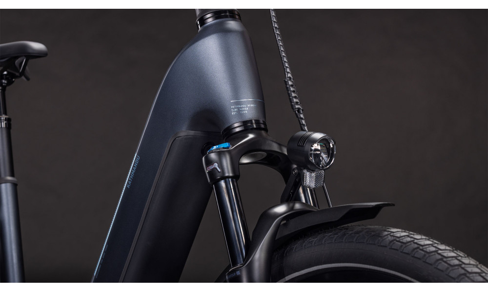 Elektrinis dviratis Cube Kathmandu Hybrid ONE 800 Easy Entry metallicgrey'n'grey 2026 - 6