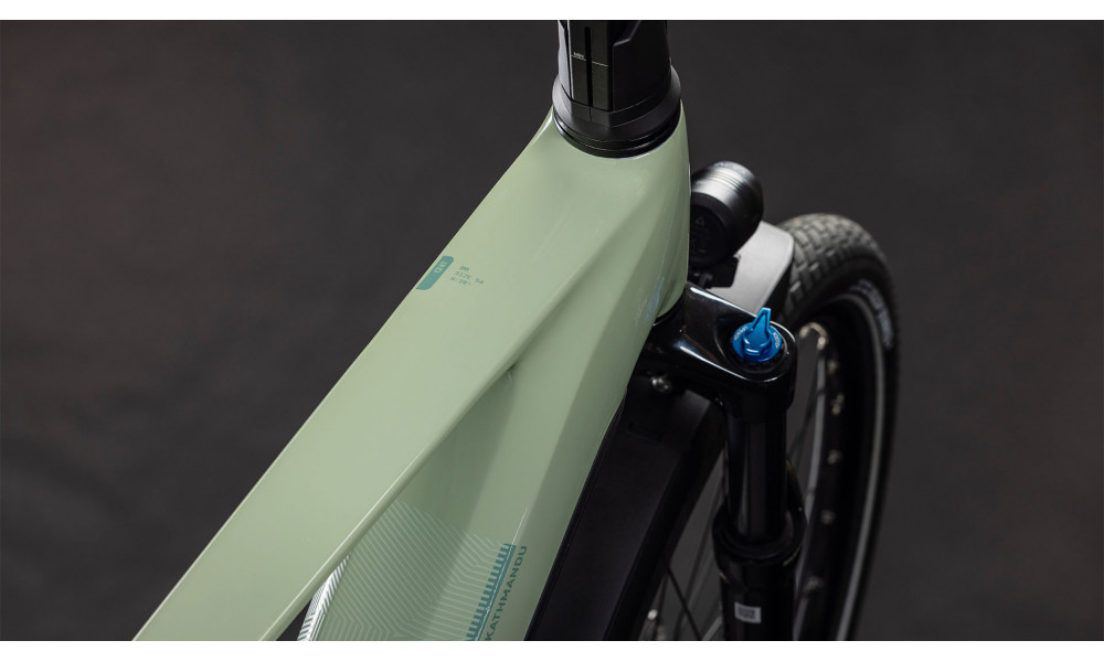 Elektrinis dviratis Cube Kathmandu Hybrid ONE 800 pea'n'green 2026 - 5