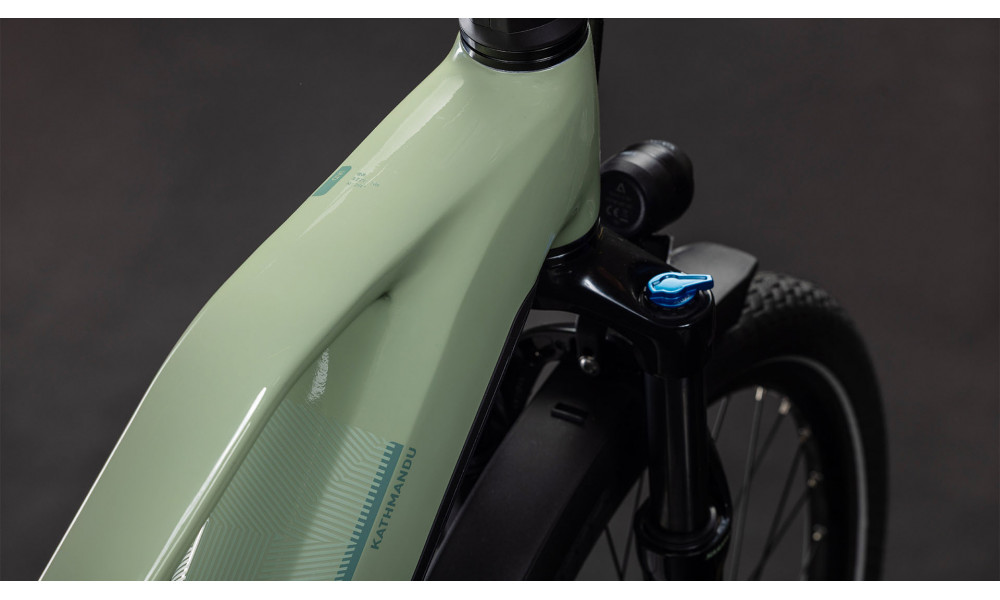 Elektrinis dviratis Cube Kathmandu Hybrid ONE 800 Trapeze pea'n'green 2026 - 6