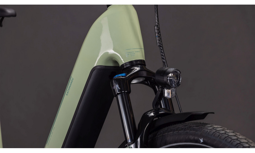 Elektrinis dviratis Cube Kathmandu Hybrid ONE 800 Easy Entry pea'n'green 2026 - 2