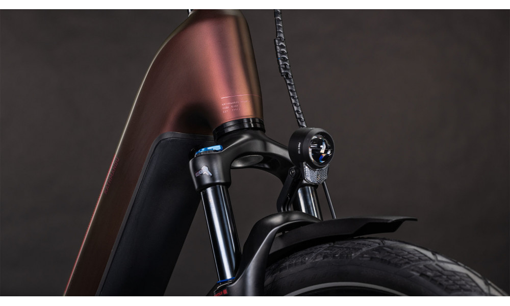 Elektrinis dviratis Cube Kathmandu Hybrid Pro 800 Easy Entry sunglow'n'chrome 2026 - 2