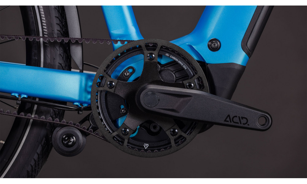 Elektrinis dviratis Cube Kathmandu Hybrid Comfort Pro 800 Trapeze azure'n'black 2026 - 4