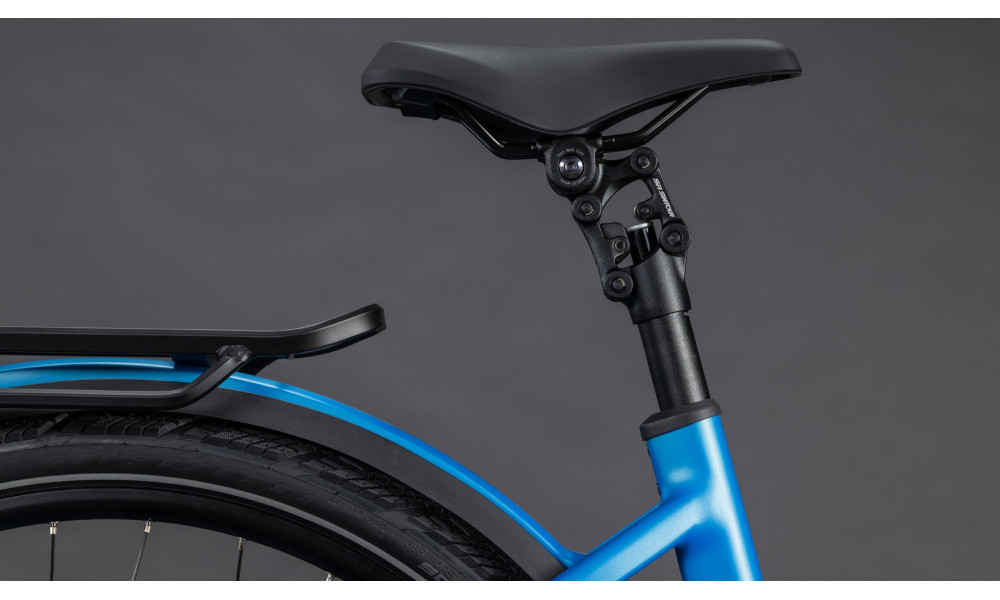 Elektrinis dviratis Cube Kathmandu Hybrid Comfort Pro 800 Easy Entry azure'n'black 2026 - 2