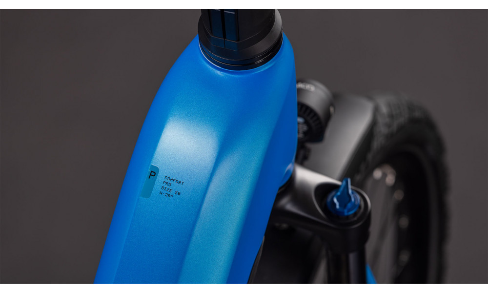 Elektrinis dviratis Cube Kathmandu Hybrid Comfort Pro 800 Easy Entry azure'n'black 2026 - 7