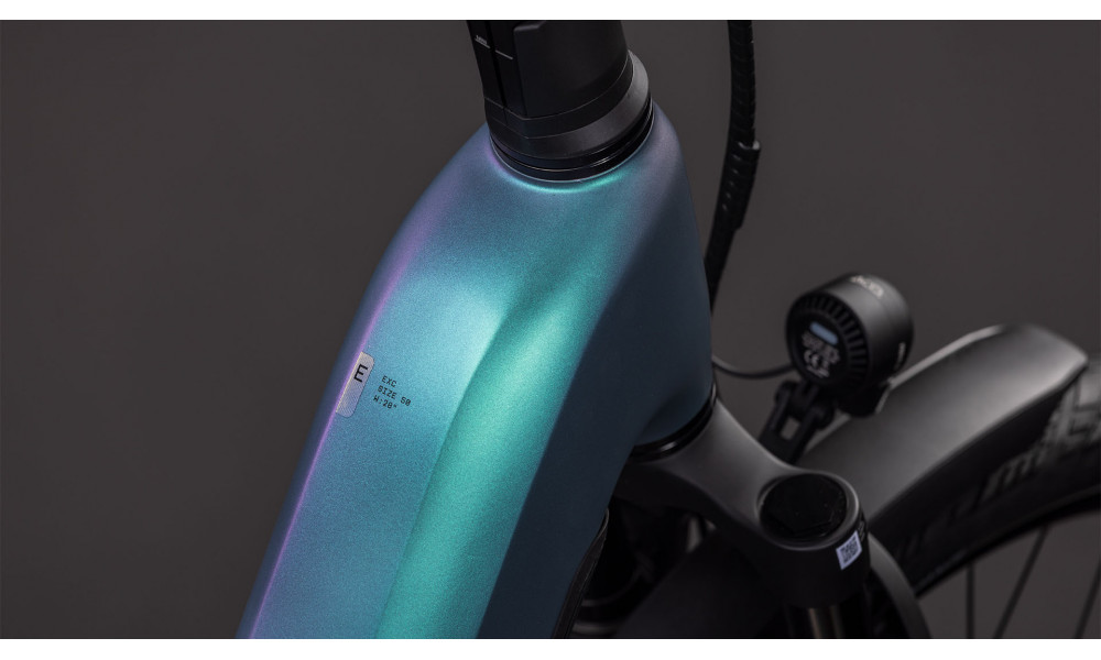 Elektrinis dviratis Cube Kathmandu Hybrid EXC 800 Easy Entry smaragdgrey'n'prism 2026 - 6