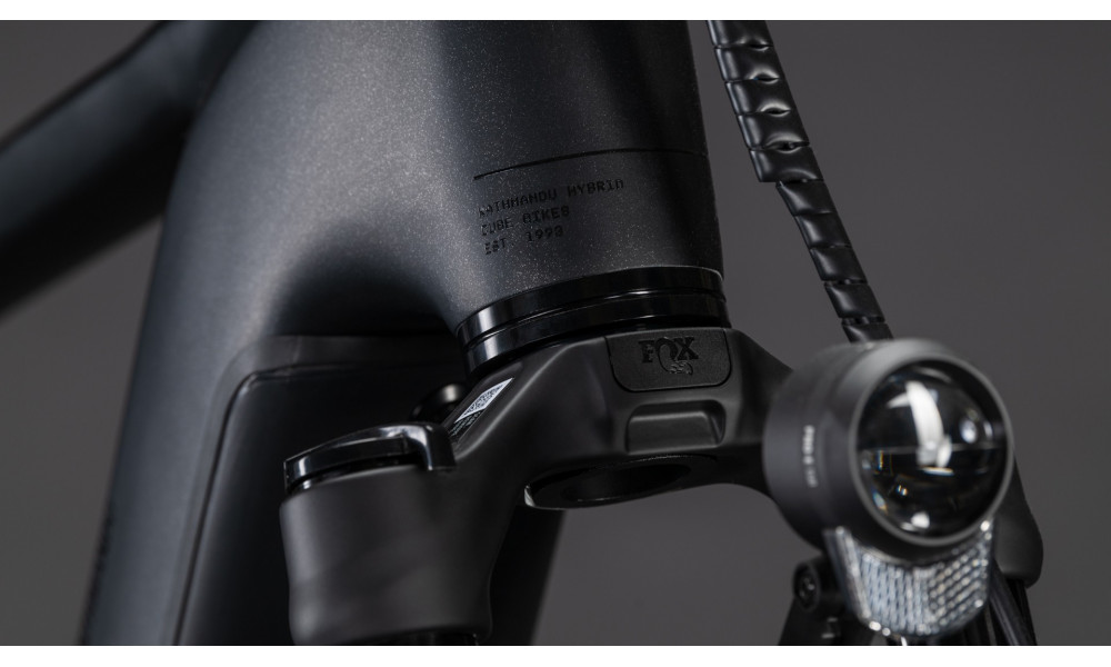 Elektrinis dviratis Cube Kathmandu Hybrid SLX 800 silverdust'n'chrome 2026 - 2