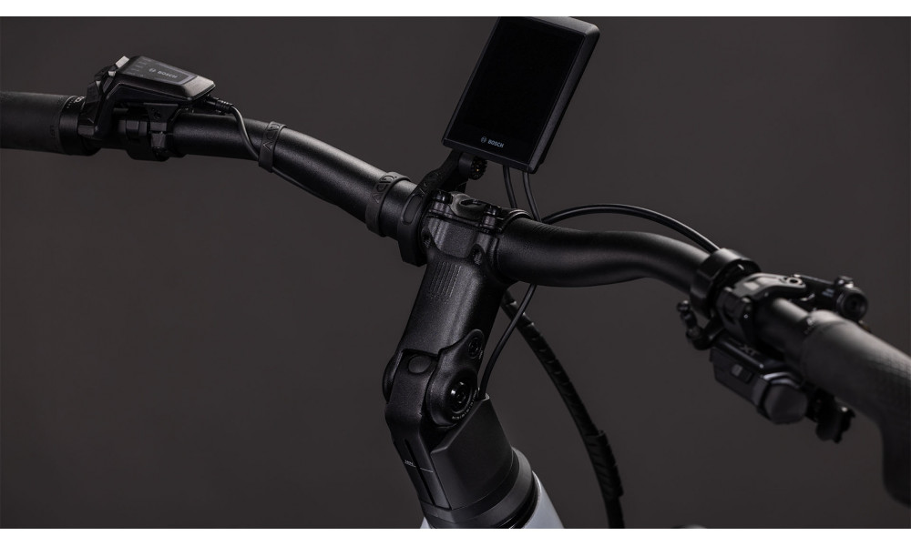 Elektrinis dviratis Cube Kathmandu Hybrid SLX 800 foggrey'n'grey 2026 - 5