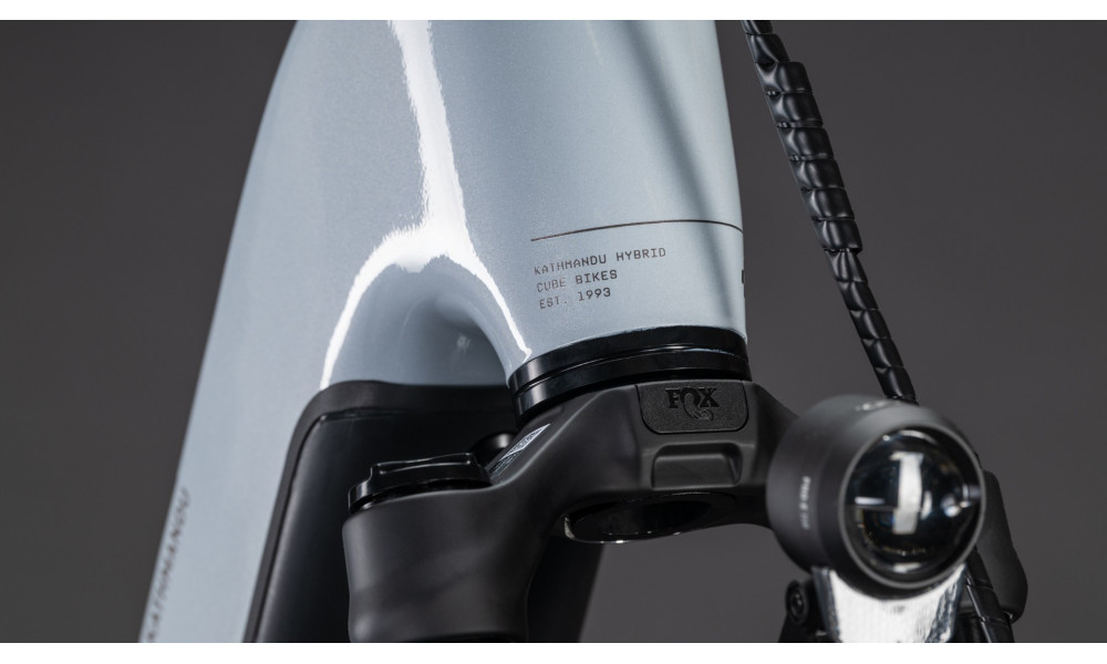 Elektrinis dviratis Cube Kathmandu Hybrid SLX 800 Easy Entry foggrey'n'grey 2026 - 3