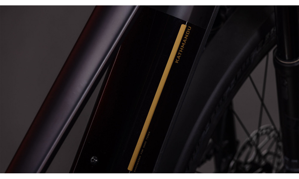 Elektrinis dviratis Cube Kathmandu Hybrid Comfort SLX 800 Trapeze solareclipse'n'gold 2026 - 5