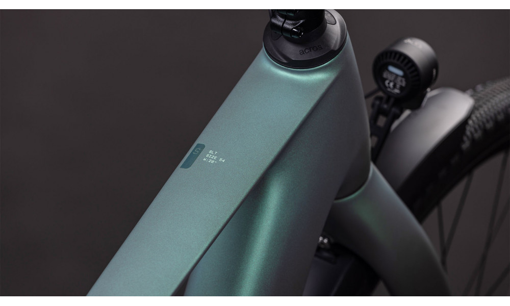 Elektrinis dviratis Cube Kathmandu Hybrid C:62 SLT 400X seafoam'n'chrome 2026 - 6