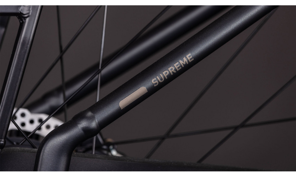 Elektrinis dviratis Cube Supreme Hybrid Comfort Pro 600 Easy Entry 26 grey'n'chrome 2026 - 3