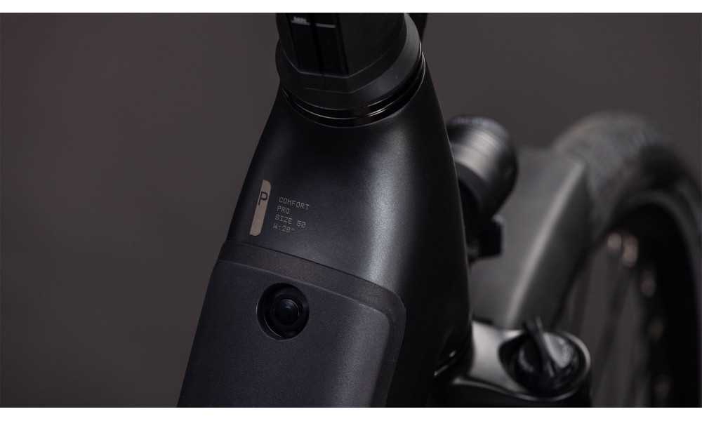 Elektrinis dviratis Cube Supreme Hybrid Comfort Pro 600 Easy Entry grey'n'chrome 2026 - 6