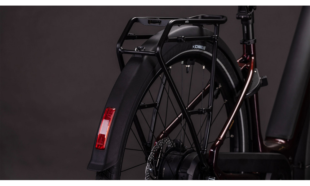 Elektrinis dviratis Cube Supreme Hybrid Comfort Pro 600 Easy Entry solareclipse'n'gold 2026 - 4