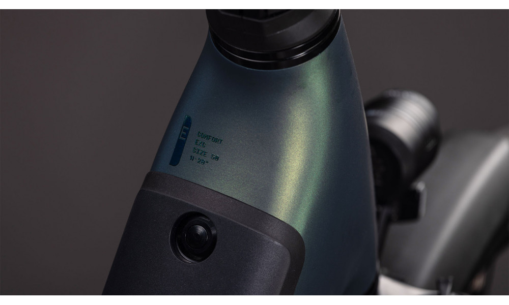 Elektrinis dviratis Cube Supreme RT Hybrid Comfort EXC 600 Easy Entry sagebrushgreen'n'prism 2026 - 6