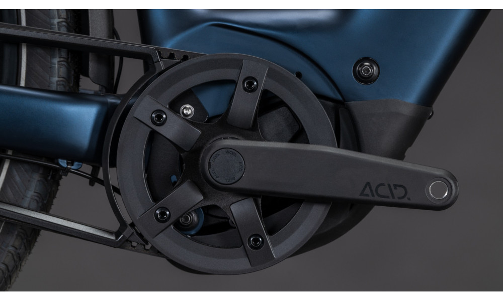 Elektrinis dviratis Cube Supreme Hybrid Deluxe ONE 600 Easy Entry 26 indigoblue'n'switch 2026 - 4