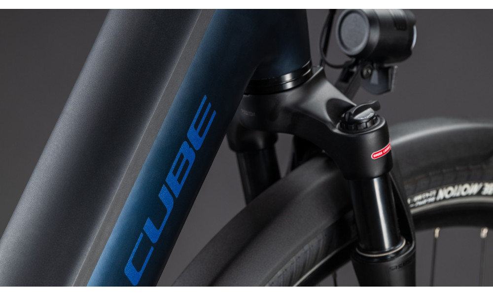 Elektrinis dviratis Cube Supreme Hybrid Deluxe ONE 600 Easy Entry indigoblue'n'switch 2026 - 5