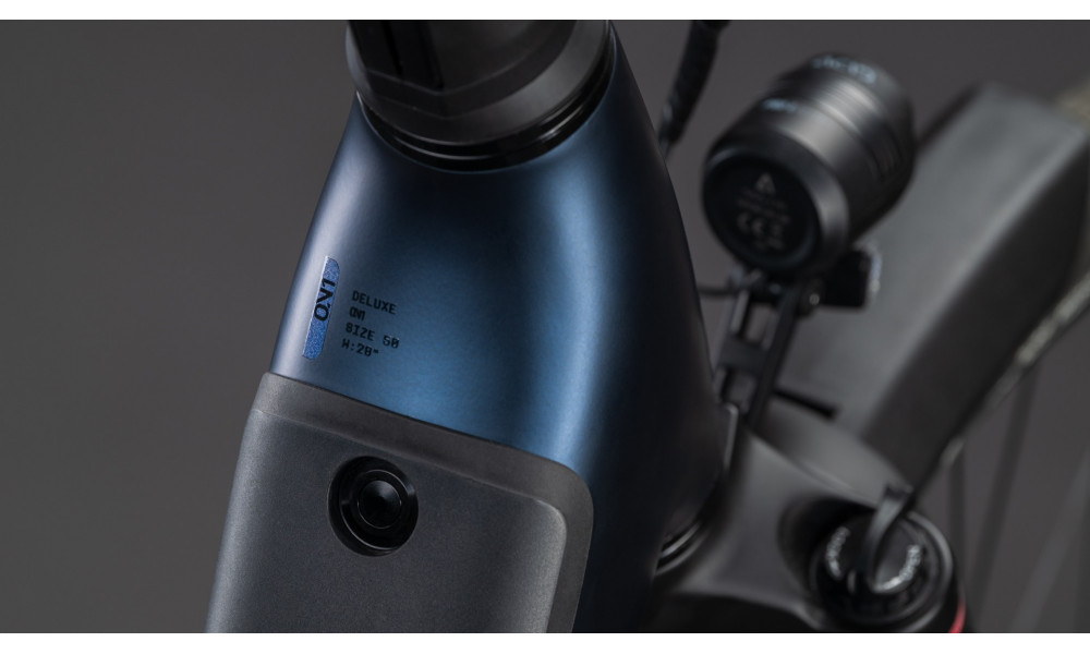 Elektrinis dviratis Cube Supreme Hybrid Deluxe ONE 600 Easy Entry indigoblue'n'switch 2026 - 6