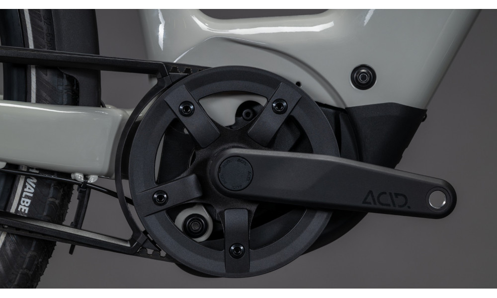 Elektrinis dviratis Cube Supreme Hybrid Deluxe ONE 600 Easy Entry ashgreen'n'chrome 2026 - 4