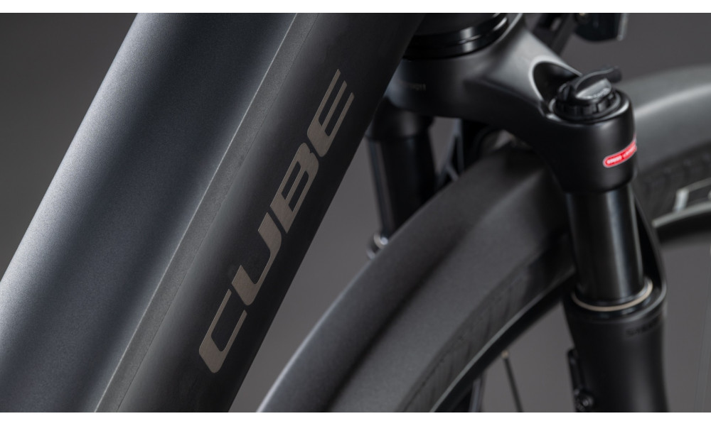 Elektrinis dviratis Cube Supreme RT Hybrid Deluxe EX 600 Easy Entry 26 black'n'chrome 2026 - 5