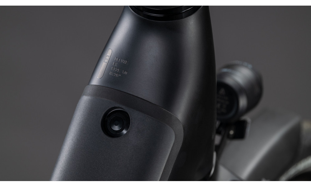 Elektrinis dviratis Cube Supreme RT Hybrid Deluxe EX 600 Easy Entry black'n'chrome 2026 - 6