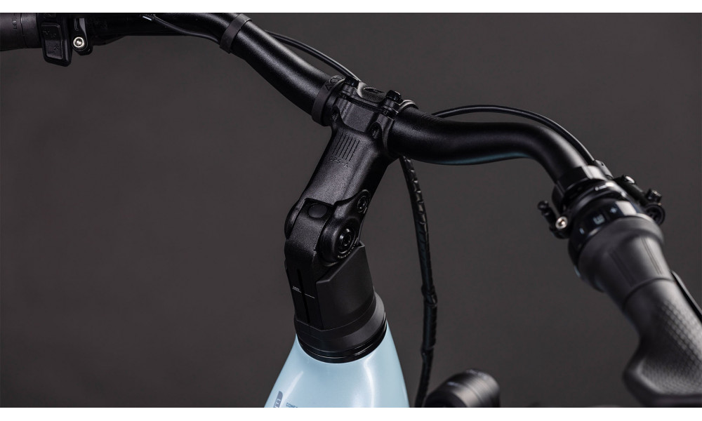 Elektrinis dviratis Cube Supreme RT Hybrid Deluxe EX 600 Easy Entry 26 airygreen'n'prism 2026 - 5