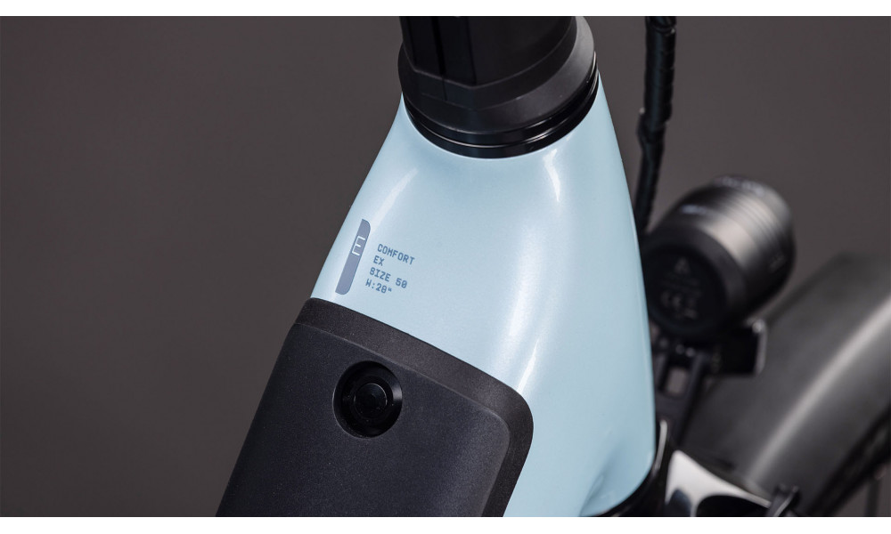 Elektrinis dviratis Cube Supreme RT Hybrid Deluxe EX 600 Easy Entry airygreen'n'prism 2026 - 6