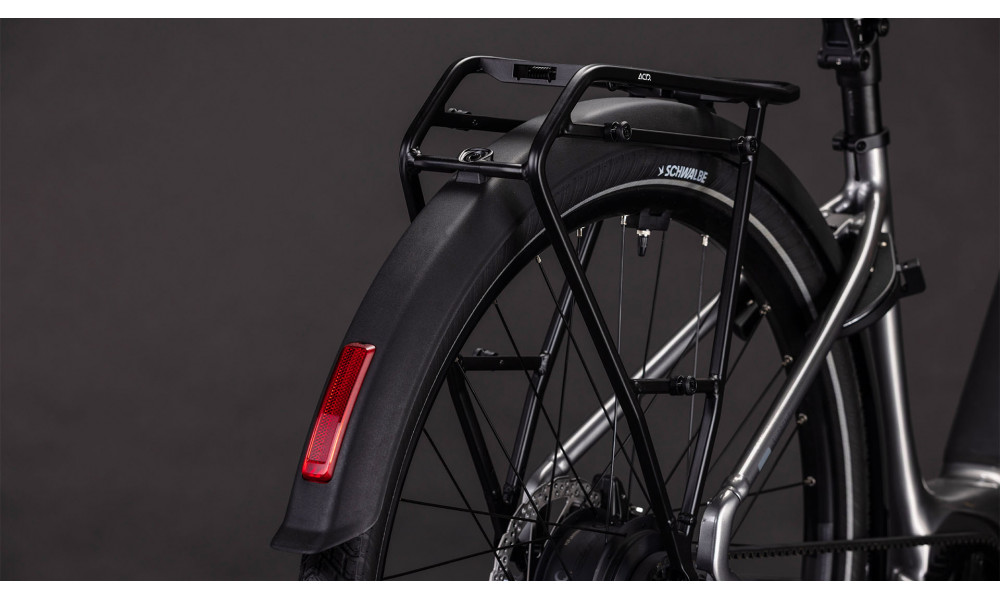 Elektrinis dviratis Cube Supreme Hybrid Deluxe Pro 600 Easy Entry 26 quicksilver'n'grey 2026 - 4