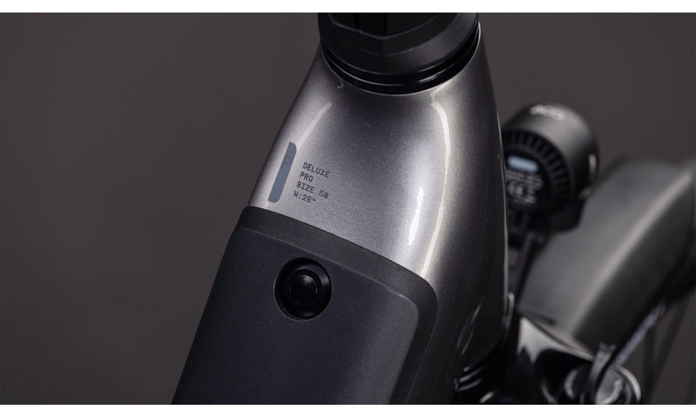 Elektrinis dviratis Cube Supreme Hybrid Deluxe Pro 600 Easy Entry 26 quicksilver'n'grey 2026 - 6