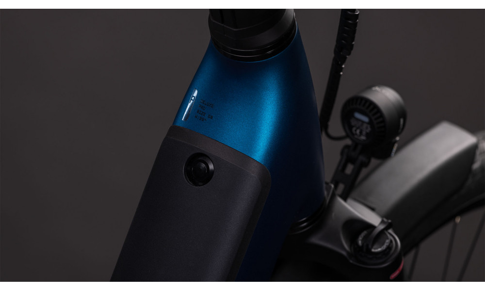 Elektrinis dviratis Cube Supreme Hybrid Deluxe Pro 600 Easy Entry electricblue'n'chrome 2026 - 6