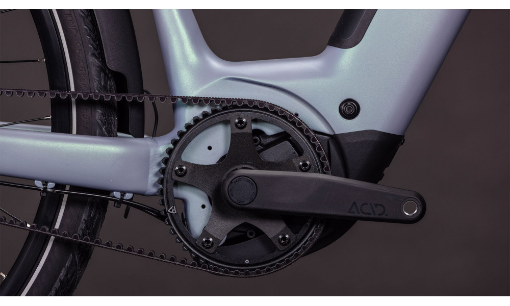 Elektrinis dviratis Cube Supreme Hybrid Deluxe SLX 600 Easy Entry seagrey'n'black 2026 - 5