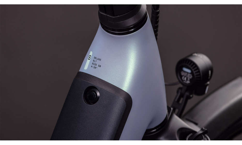 Elektrinis dviratis Cube Supreme Hybrid Deluxe SLX 600 Easy Entry seagrey'n'black 2026 - 7