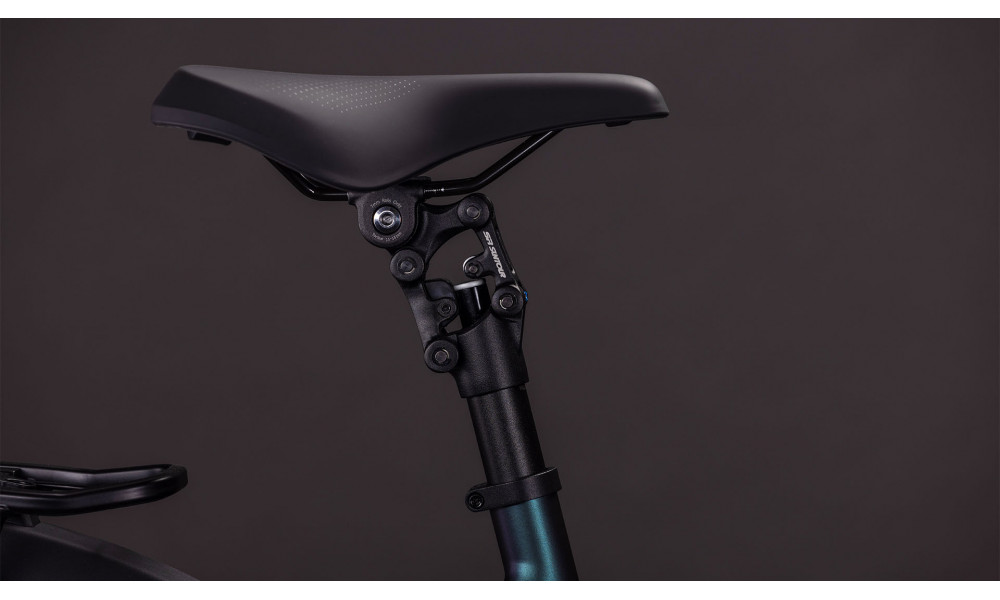 Elektrinis dviratis Cube Supreme Hybrid Deluxe SLT 600 Easy Entry metalblue'n'reflex 2026 - 4