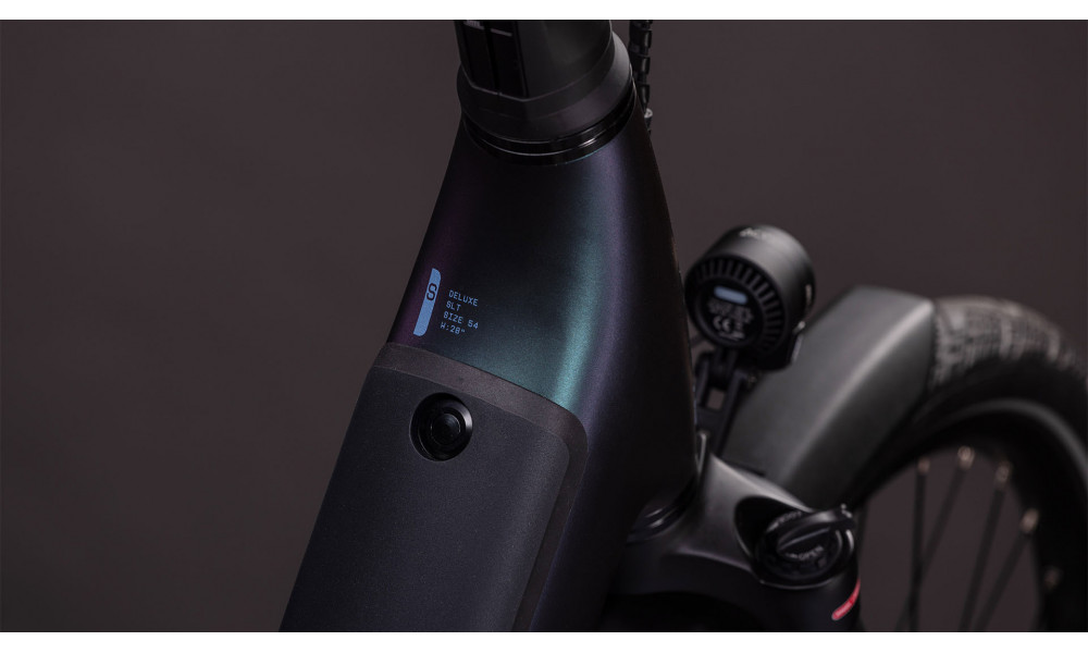 Elektrinis dviratis Cube Supreme Hybrid Deluxe SLT 600 Easy Entry metalblue'n'reflex 2026 - 7