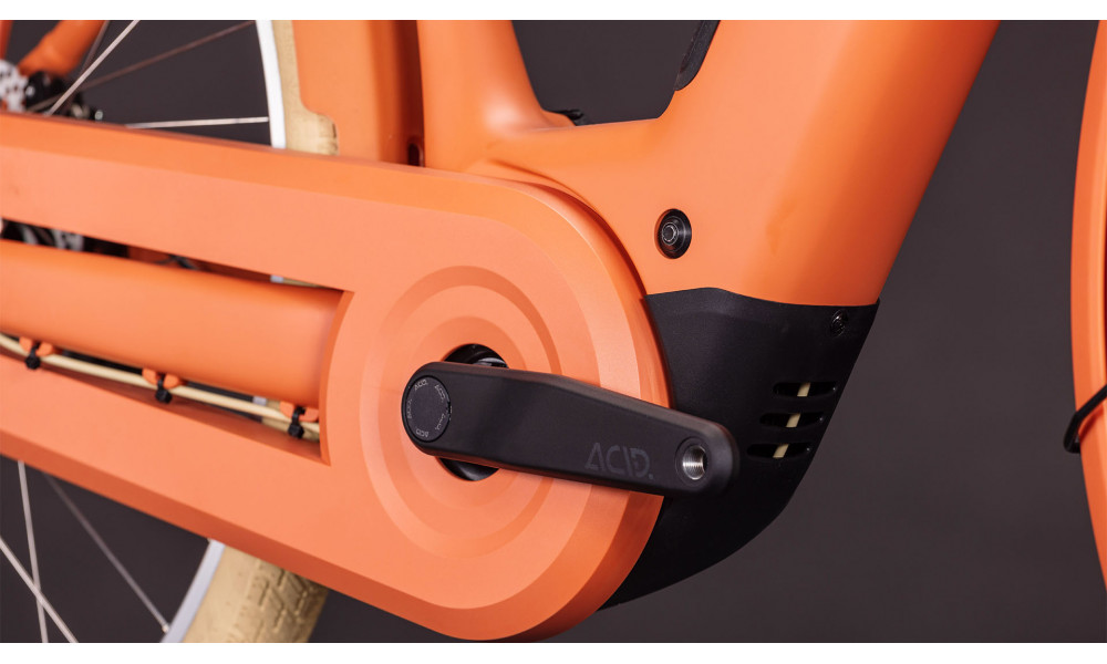 Elektrinis dviratis Cube Aruba Hybrid 600 Easy Entry 28 papaya'n'creme 2026 - 3