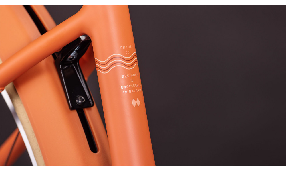 Elektrinis dviratis Cube Aruba Hybrid 600 Easy Entry 28 papaya'n'creme 2026 - 4