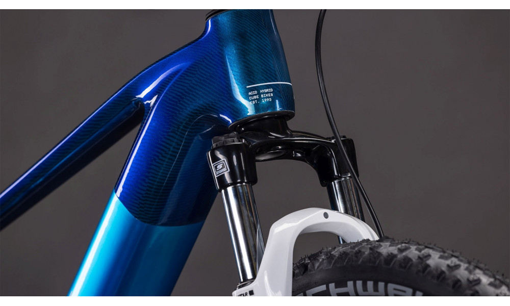Elektrinis dviratis Cube Acid 240 Hybrid Rookie Pro 400X actionteam 2026 - 2