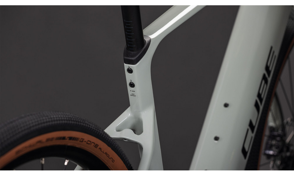 Elektrinis dviratis Cube Nuroad Hybrid C:62 Race 400X reedbeige'n'black 2026 - 5