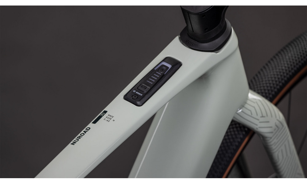 Elektrinis dviratis Cube Nuroad Hybrid C:62 Race 400X reedbeige'n'black 2026 - 6