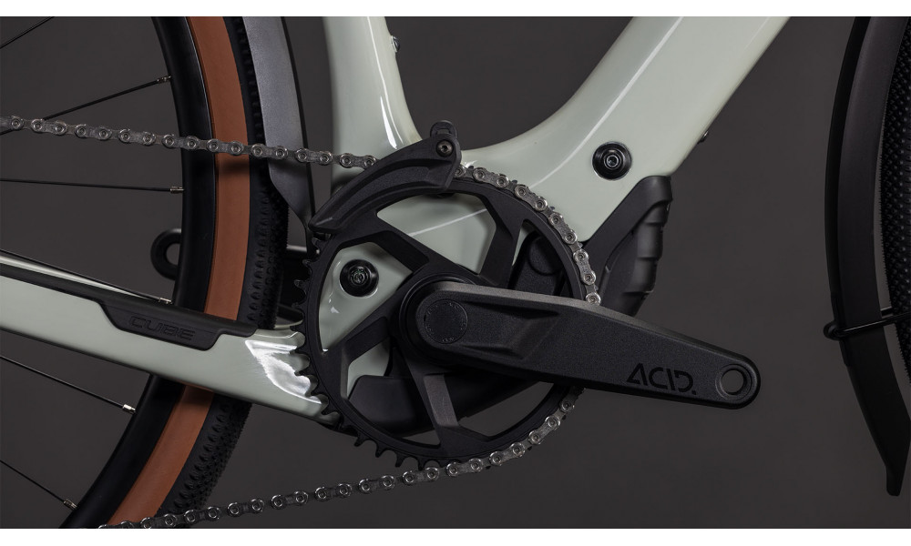 Elektrinis dviratis Cube Nuroad Hybrid C:62 Race 400X FE reedbeige'n'black 2026 - 3