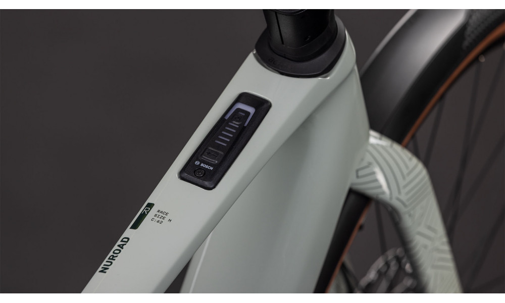 Elektrinis dviratis Cube Nuroad Hybrid C:62 Race 400X FE reedbeige'n'black 2026 - 6